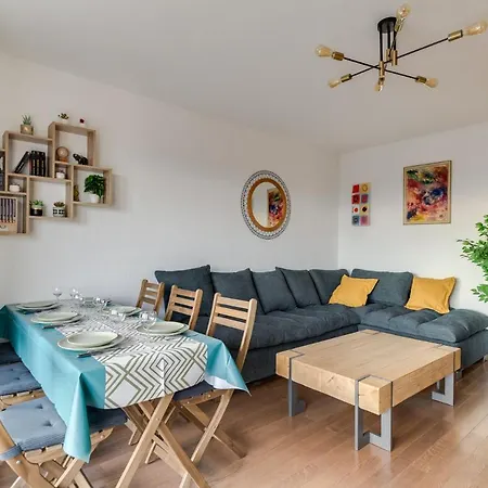 Апартаменты T4 82m2 - Ideal Location Moyenne Duree, 3 Chambres, Parking, Coucher De Soleil