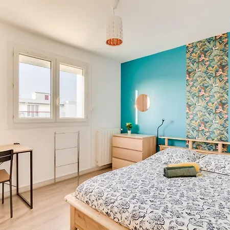 Апартаменты T4 82m2 - Ideal Location Moyenne Duree, 3 Chambres, Parking, Coucher De Soleil Монпелье